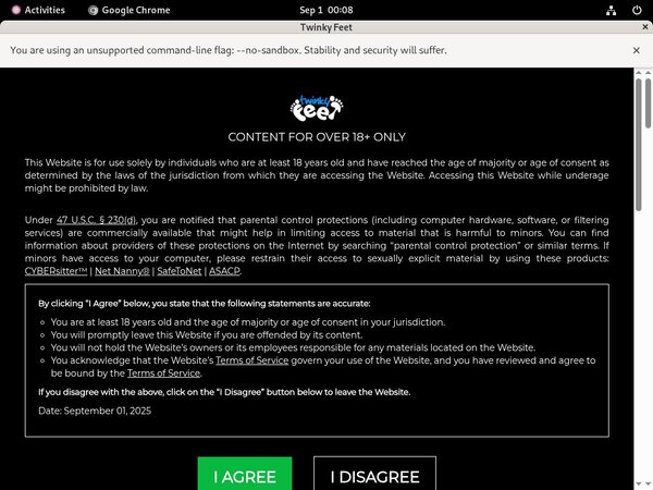 Twinky Feetpassword Free