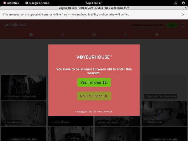 Voyeur House Paysite Passwords