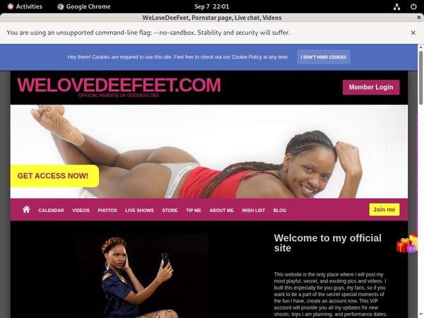 Welovedeefeet.com Passwords 2016