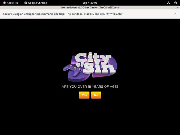 Working City Of Sin 3D Login Working City Of Sin 3D Login