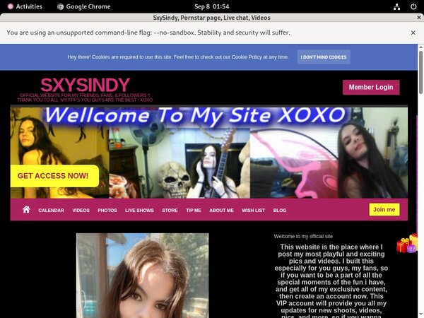 X Videos Sxysindyxoxo.com