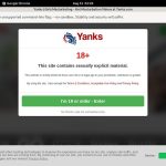 Yanks Dutch Member Sign Up