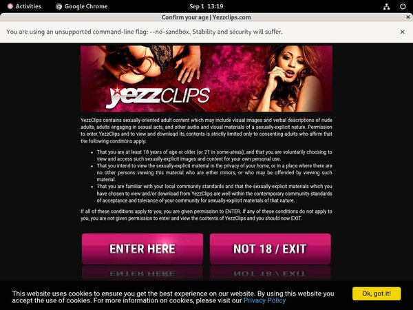 Yezzclips.com Premium Logins