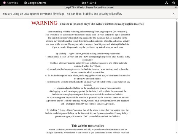 Yourgangbang.com Daily Accounts