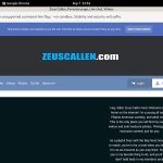 Zeuscallen Porn Site