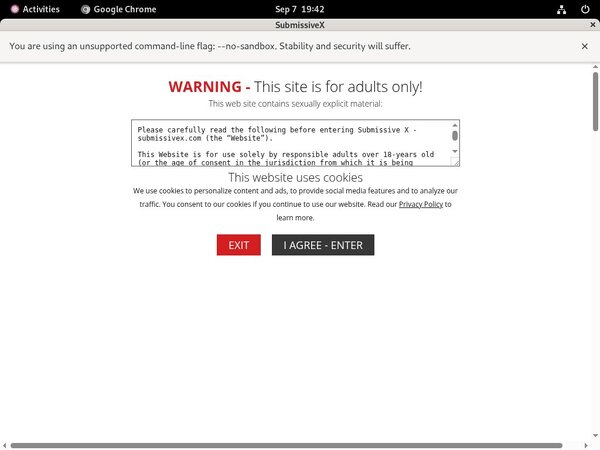 Submissivex.com Premium Logins