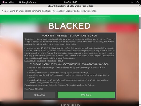 Blacked Accounts And Password