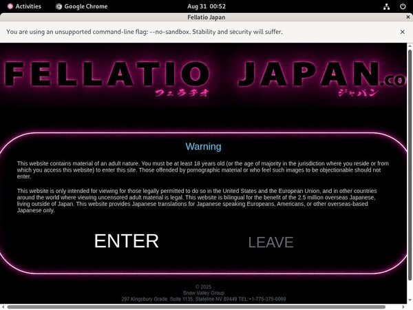 Fellatio Japan Vxsbill Page