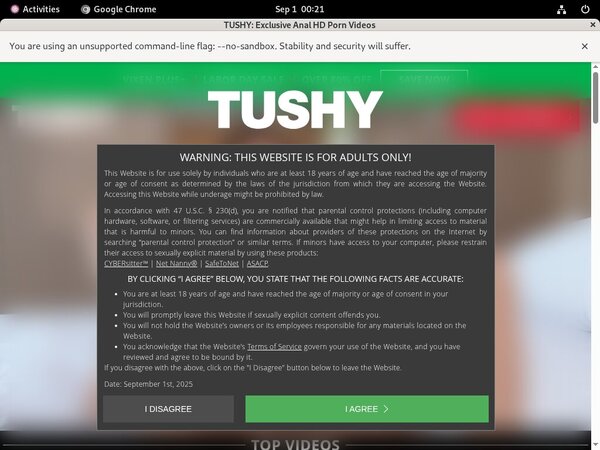 Free Tushy Promo Code