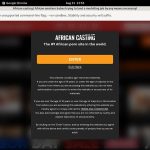 African Casting Free Sign Up