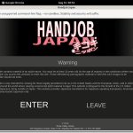 Handjob Japan Special Deal
