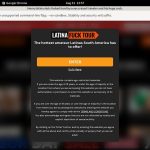 Latina Fuck Tour For Tablet